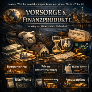 Vorsorge- und Finanzprodukte