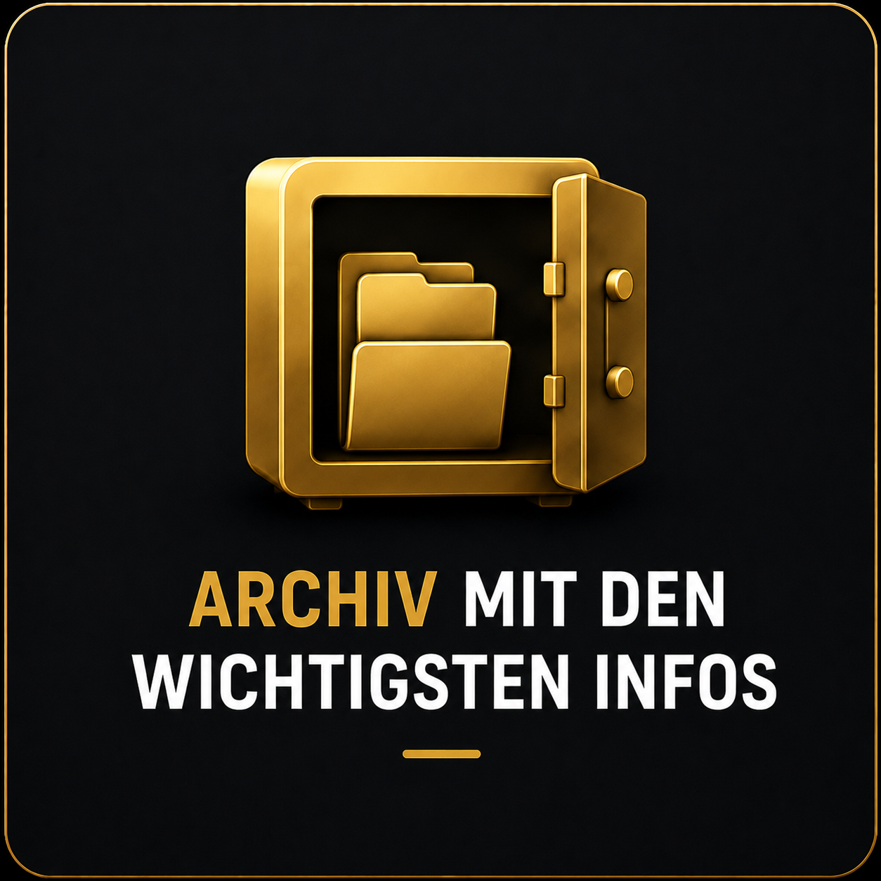 Archiv mit den wichtigsten Infos